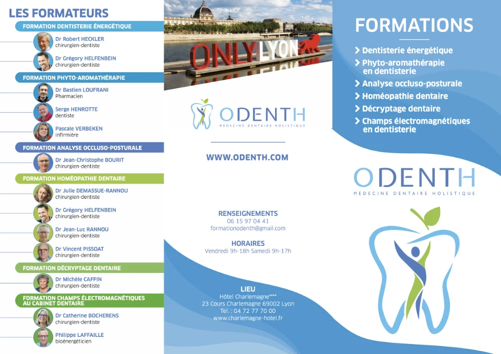 Dépliant 3 volets recto